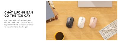 CHUỘT KHÔNG DÂY LOGITECH M240 SILENT GRAPHITE 910-007122 (BLUETOOTH + WIRELESS LOGI BOLT) bảo hành chính hãng 12 tháng 9 chuot khong day logitech m240 silent 5