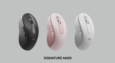 CHUỘT KHÔNG DÂY LOGITECH M650 SIGNATURE OFF-WHITE (USB/BLUETOOTH/PIN AA/TRẮNG) bảo hành chính hãng 12 tháng 6 chuot khong day logitech m650 signature graphite usb bluetooth pin aa den xam 1