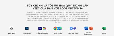 CHUỘT KHÔNG DÂY LOGITECH MX ANYWHERE 3S PALE GRAY (WIRELESS/BLUETOOTH) bảo hành chính hãng 17 chuot khong day logitech mx anywhere 3s 10