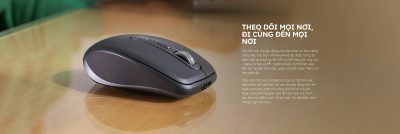 CHUỘT KHÔNG DÂY LOGITECH MX ANYWHERE 3S PALE GRAY (WIRELESS/BLUETOOTH) bảo hành chính hãng 11 chuot khong day logitech mx anywhere 3s 3
