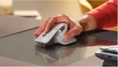 Chuột không dây Logitech MX Master 3S For Mac Pale Grey - bảo hành chính hãng 8 chuot khong day logitech mx master 3s for mac pale grey 910 006574 1 nd
