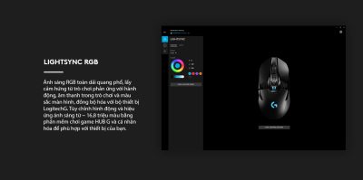 CHUỘT GAME LOGITECH G903 HERO LIGHTSPEED (USB/RGB/ĐEN) (910-005674) bảo hành chính hãng 13 chuot logitech g903 hero lightspeed wireless gaming black 05