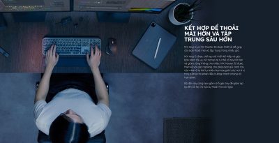 COMBO BÀN PHÍM VÀ CHUỘT KHÔNG DÂY LOGITECH MX KEYS S GRAPHITE - bảo hành chính hãng 12 tháng 6 combo ban phim va chuot khong day logitech mx keys s graphite 920 011605 2