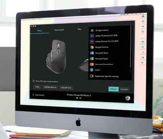 Chuột không dây Logitech MX Master 3S For Mac Pale Grey - bảo hành chính hãng 11 ddddd
