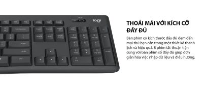 BỘ BÀN PHÍM CHUỘT KHÔNG DÂY LOGITECH MK295 MÀU ĐEN (USB/SILENTTOUCH) bảo hành chính hãng 12 tháng 10 logitech mk295 den usb silenttouch 002