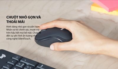 BỘ BÀN PHÍM CHUỘT KHÔNG DÂY LOGITECH MK295 MÀU ĐEN (USB/SILENTTOUCH) bảo hành chính hãng 12 tháng 11 logitech mk295 den usb silenttouch 003