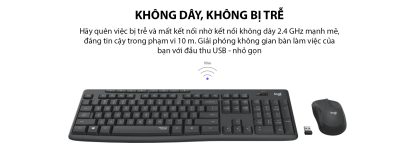 BỘ BÀN PHÍM CHUỘT KHÔNG DÂY LOGITECH MK295 MÀU ĐEN (USB/SILENTTOUCH) bảo hành chính hãng 12 tháng 12 logitech mk295 den usb silenttouch 004