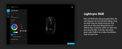CHUỘT GAME LOGITECH G403 HERO (USB/RGB/ĐEN) bảo hành chính hãng 10 mouse logitech g403 hero gaming 003