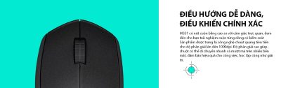 Chuột không dây Logitech M331 Wireless Blue 9 mouse logitech m331 wireless black 003