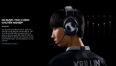 TAI NGHE GAMING LOGITECH G PRO X - bảo hành chính hãng 11 tai nghe logitech g pro x gaming headset 4