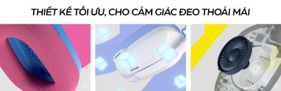 TAI NGHE LOGITECH G435 LIGHTSPEED WIRELESS BLUE/bảo hành chính hãng 11 tai nghe logitech g435 lightspeed wireless white 6