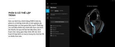 TAI NGHE LOGITECH G633S 7.1 GAMING HEADSET/bảo hành chính hãng 12 tháng 11 tai nghe logitech g633s 75