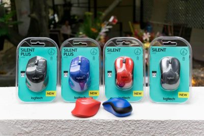 Chuột không dây Logitech M331 Wireless Blue 7 thiet ke cua mouse logitech m331 wireless black