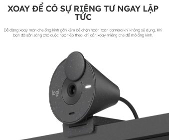 webcam logitech brio 300 9