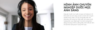 WEBCAM LOGITECH BRIO 4K STREAM EDITION - MÀU ĐEN/BẢO HÀNH CHÍNH HÃNG 12 THÁNG 9 webcam logitech brio 4k stream edition mau den 4