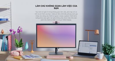 WEBCAM LOGITECH BRIO 500 - MÀU HỒNG/BẢO HÀNH CHÍNH HÃNG 12 THÁNG 15 webcam logitech brio 5001