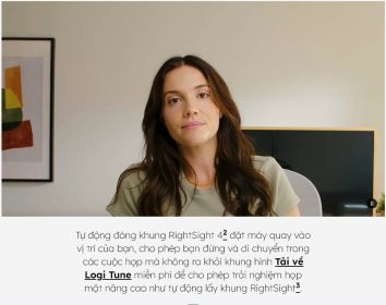 WEBCAM LOGITECH BRIO 500 - MÀU HỒNG/BẢO HÀNH CHÍNH HÃNG 12 THÁNG 11 webcam logitech brio 5005