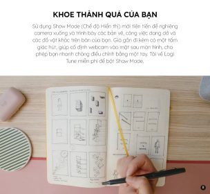 WEBCAM LOGITECH BRIO 500 - MÀU HỒNG/BẢO HÀNH CHÍNH HÃNG 12 THÁNG 13 webcam logitech brio 5007