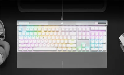 Bàn phím Corsair K70 PRO-WHT-OPX Silver-RGB (CH-910951A-NA) 6 ban phim co corsair k70 rgb pro white corsair opx ch 910951a na 1 nd