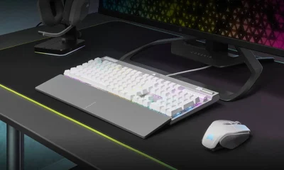 Bàn phím Corsair K70 PRO-WHT-OPX Silver-RGB (CH-910951A-NA) 7 ban phim co corsair k70 rgb pro white corsair opx ch 910951a na 2 nd