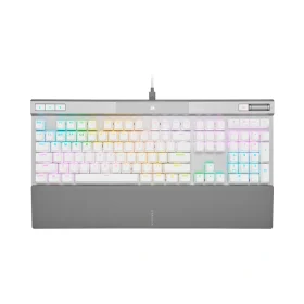 Bàn phím Corsair K70 PRO-WHT-OPX Silver-RGB (CH-910951A-NA) 3 ban phim co corsair k70 rgb pro white corsair opx ch 910951a na
