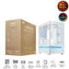 vỏ case PRIME AP202 TG ARGB WHITE bảo hành 2 năm 2 PRIME AP202 TG ARGB WHT 01 1 1