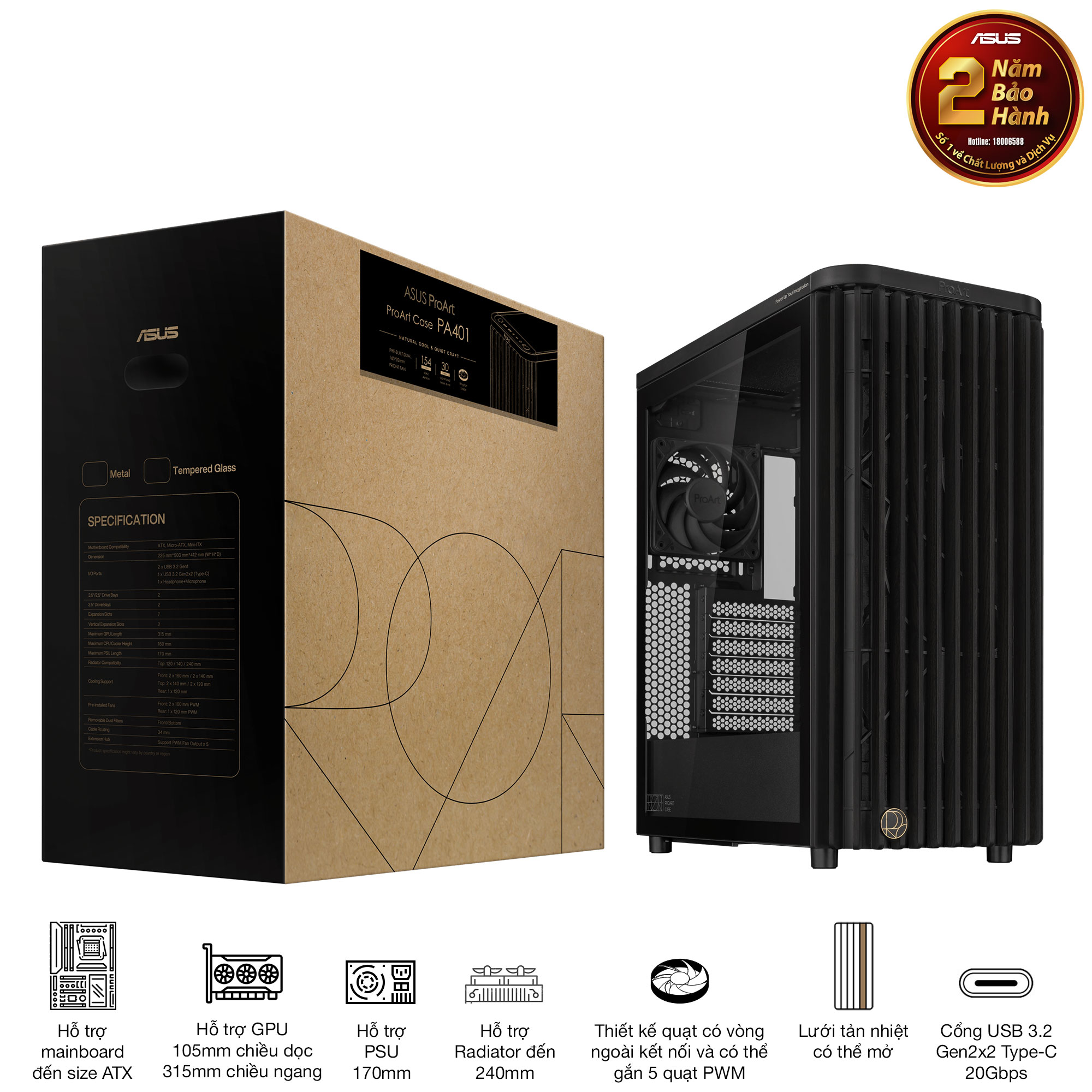 Nakio-ProArt-PA401-Wood-Tempered-Glass-01 ProArt PA401 Wood Tempered Glass 01