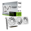 Card đồ họa VGA ASUS PRIME RTX 5070 12GB GDDR7 WHITE Edition (PRIME-RTX5070-O12G) 2 bpstore vga asus prime geforce rtx 5070 white oc edition 12gb gddr7 1