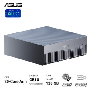 Bộ PC Mini AI Asus Ascent GX10 (Nvidia GB10/128 GB RAM/1TB M.2 NVMe SSD) 5 Ascent GX10 03