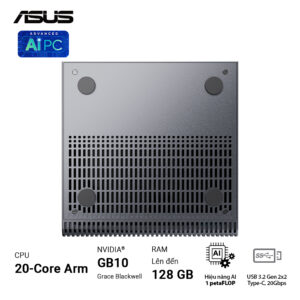 Bộ PC Mini AI Asus Ascent GX10 (Nvidia GB10/128 GB RAM/1TB M.2 NVMe SSD) 4 Ascent GX10 10