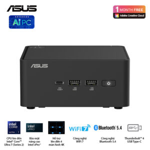 ASUS NUC 15 Pro Tall BNUC15CRHI500000 CORE5-120U/2xDDR5-6400/2xNVMe,SATA/ 2x HDMI 2.1/2x Thunderbolt/ VESA MOUNT - Bảo hành 36 tháng 3 NUC 15 Pro Tall 02