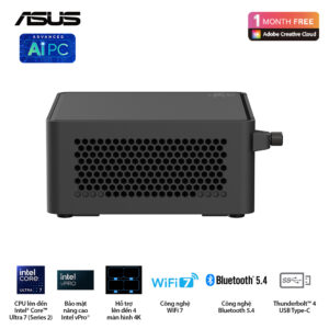 ASUS NUC 15 Pro Tall BNUC15CRHI500000 CORE5-120U/2xDDR5-6400/2xNVMe,SATA/ 2x HDMI 2.1/2x Thunderbolt/ VESA MOUNT - Bảo hành 36 tháng 6 NUC 15 Pro Tall 11