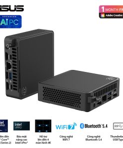 Bộ Mini PC ASUS NUC 15 PRO Slim BNUC15CRLIP00000 U300/2xDDR5-5200/1xNVMe/ 2x HDMI 2.1/1x Type-C/ VESA MOUNT 12 NUC 15 Pro Slim 17