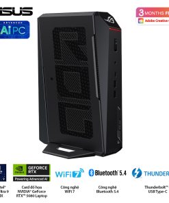 PC Mini ASUS ROG RNUC15JNK9X38AA3 (Intel (U9 275HX)/32GB (2x16GB) DDR5-6400/2TB Gen4 NVMe / Wifi7/ RTX 5070Ti/Win11) 4 ROG NUC 2025 04