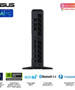 PC Mini ASUS ROG RNUC15JNK9X38AA3 (Intel (U9 275HX)/32GB (2x16GB) DDR5-6400/2TB Gen4 NVMe / Wifi7/ RTX 5070Ti/Win11) 6 ROG NUC 2025 07