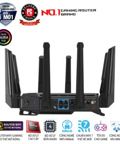 Bộ Phát Wifi ASUS ROG Rapture GT-BE98 (24433 Mbps/ Wifi 7/ 2.4/5/6 GHz) 3 3
