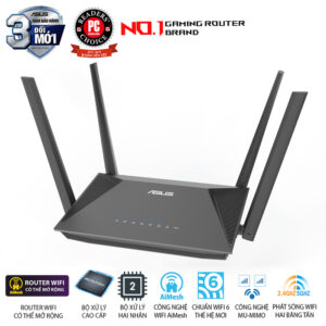 Thiết bị mạng ASUS RT-AX52 (AX1800, AIMESH) Dual Band WIFI 6 4 47892 asus rt ax52 upweb 4 1 1